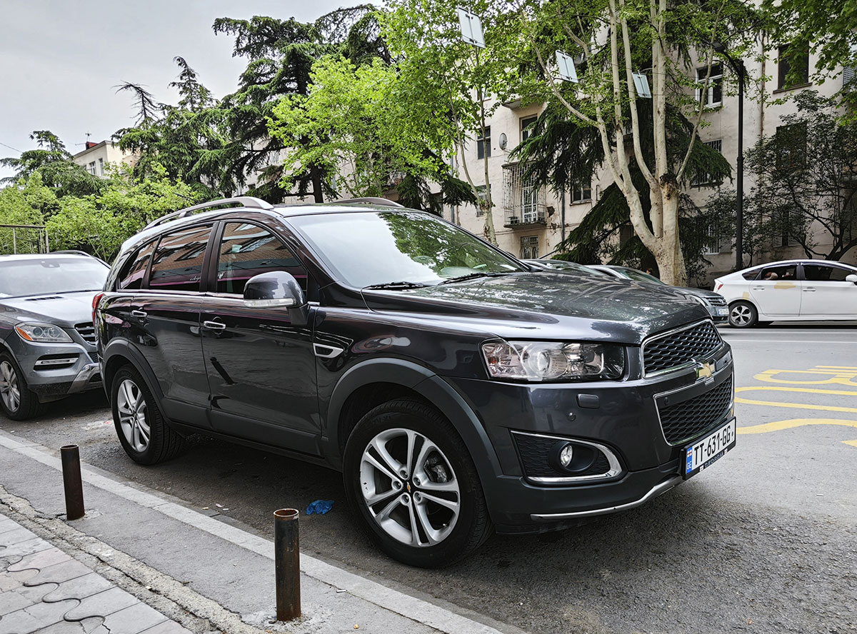 Аренда Chevrolet Captiva в Грузии