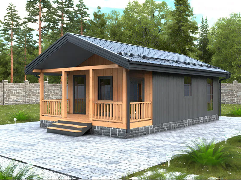 Каркасный Дом ТАМПЕРЕ 6х10м. №3 2 СПАЛЬНИ