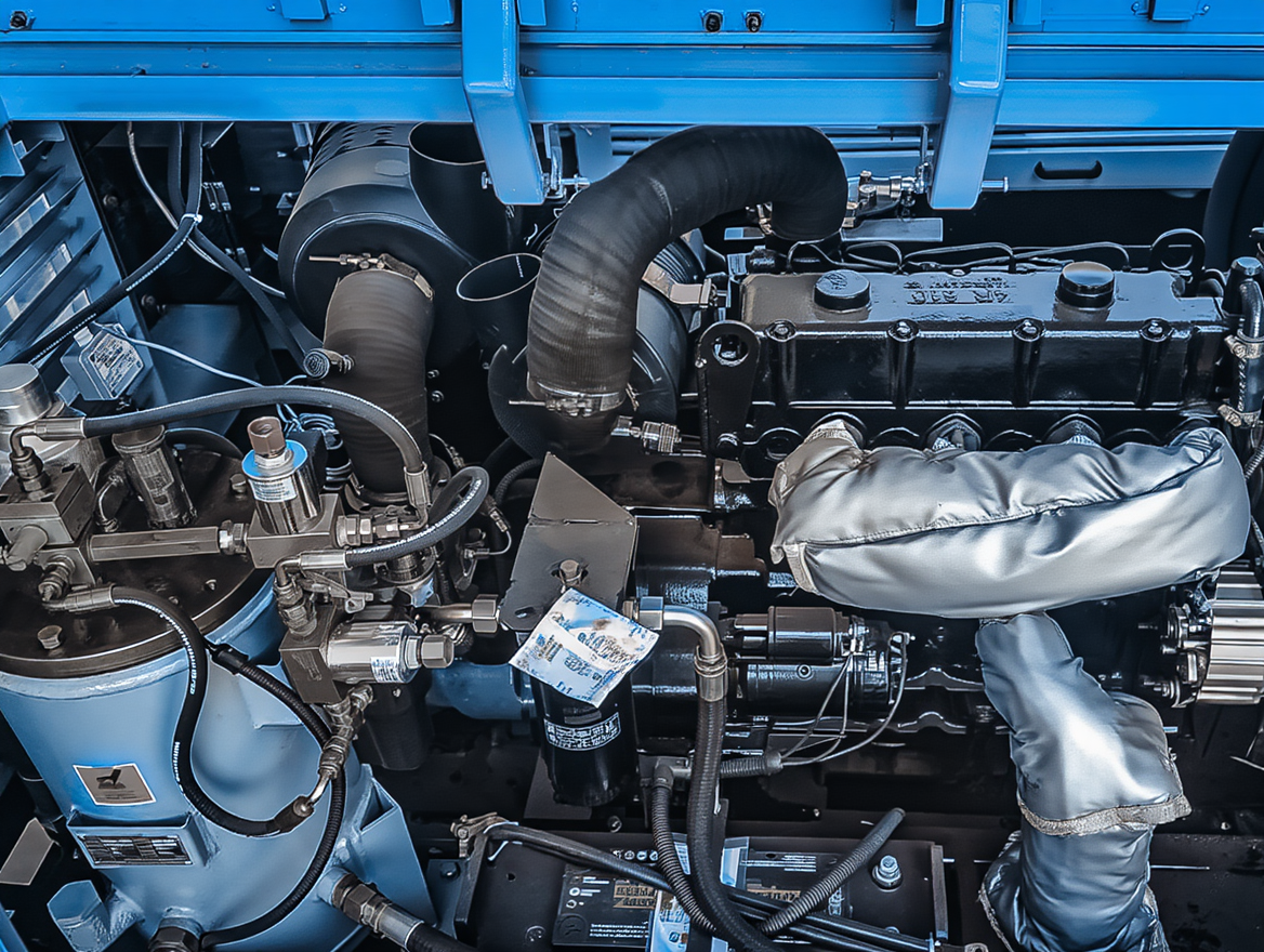 Мультивольтажная штукатурная станция PowerMix в работе