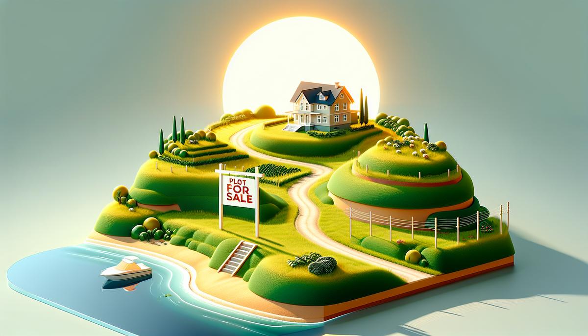 Участок земли в пригороде Батуми с видом на море и зелень