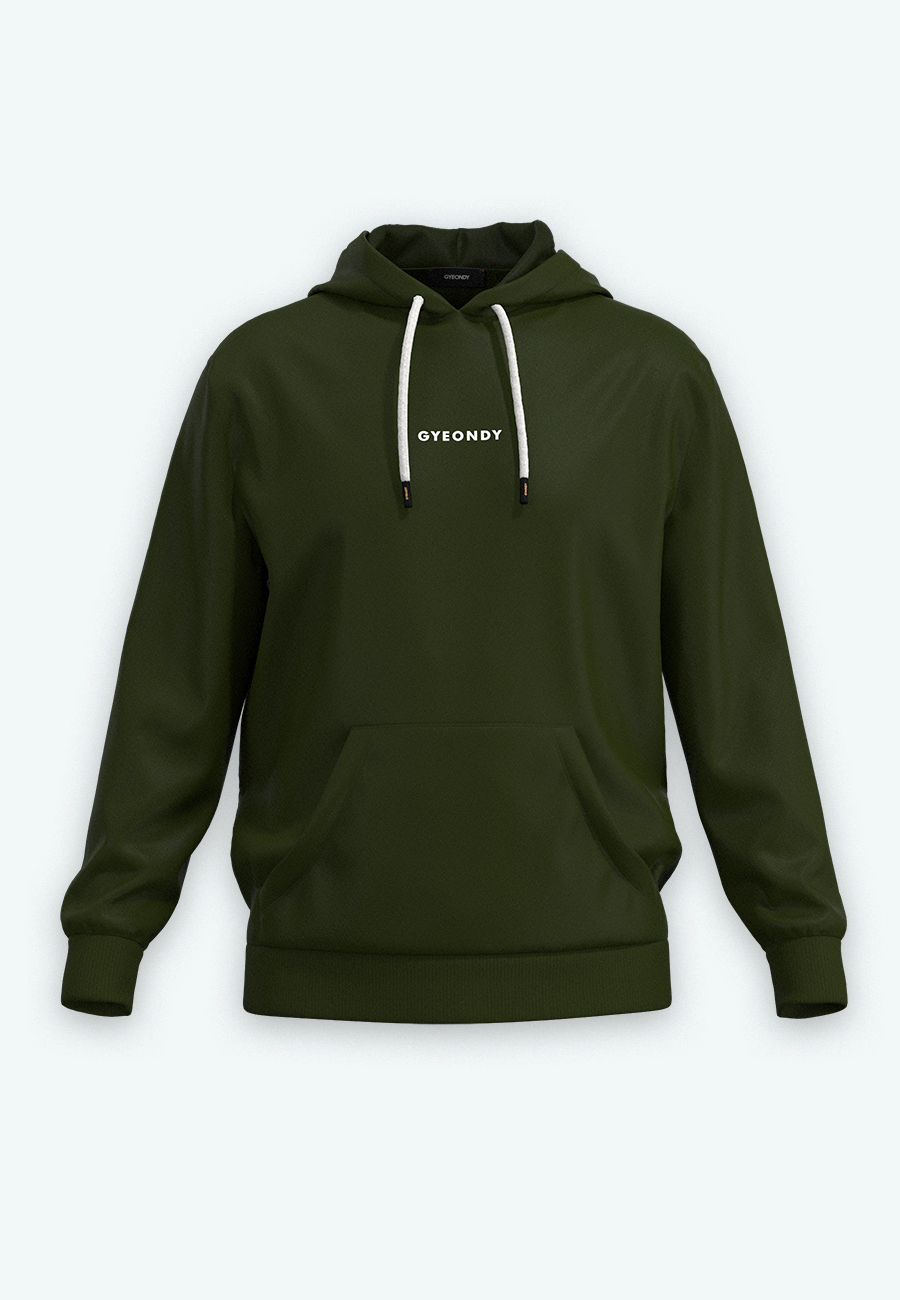 Худи мужские Худи цвет темный-хаки