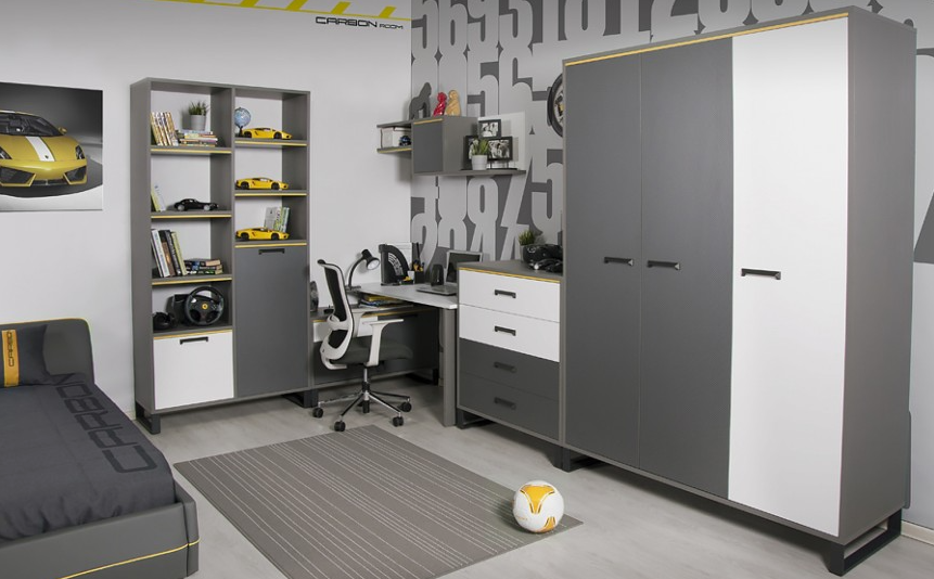 мебель для детской комнаты для мальчика пример проекта