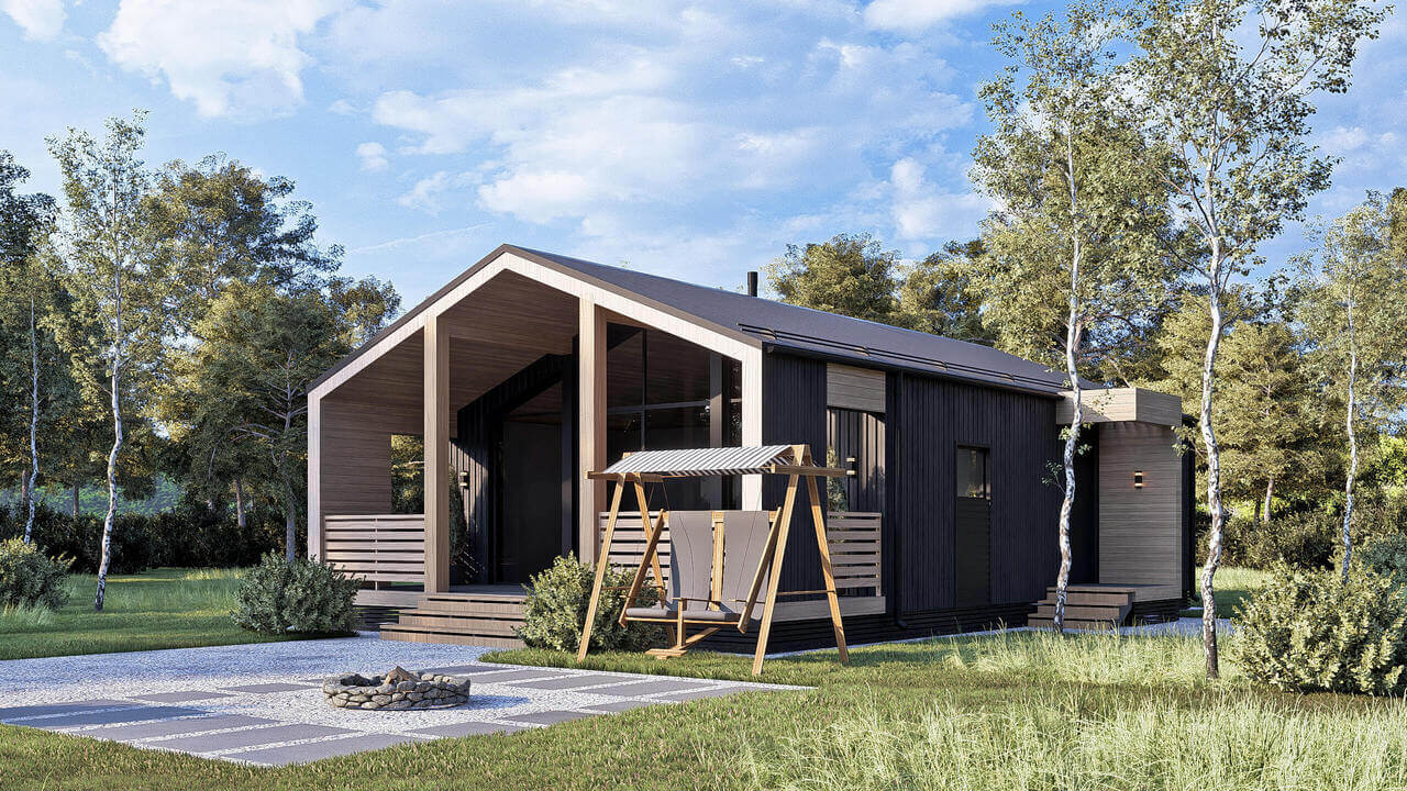 Проект дома - "L 37" Технические характеристики дома