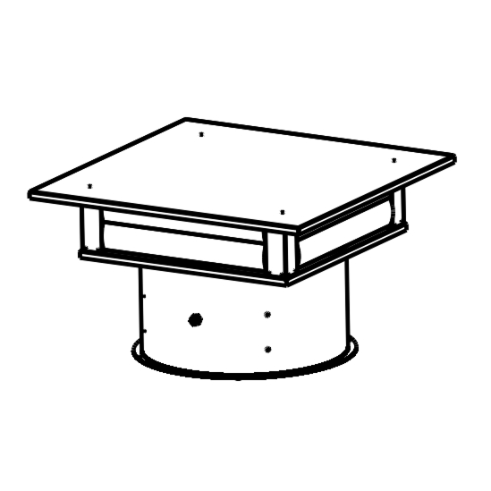 Крышные осевые вентиляторы РУФОС