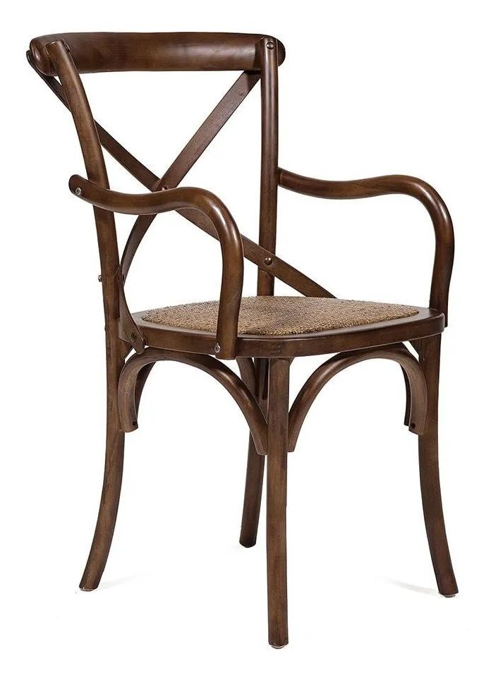 Стул Cross chair mod.CB2001 темный орех