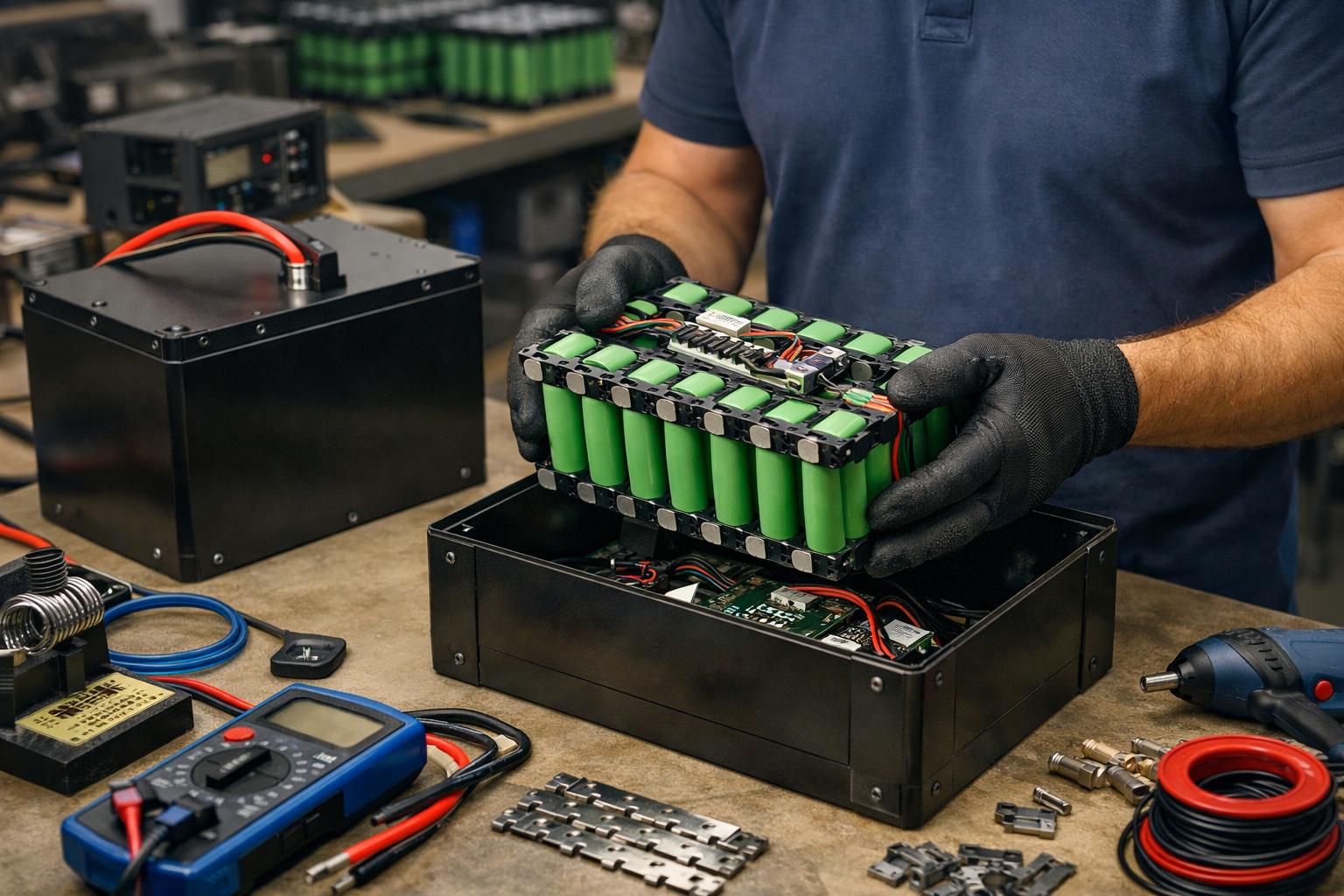 Сборка литиевых аккумуляторов 12 В на заказ - Tesselion Сборка литиевых аккумуляторов 12 В на заказ - Tesselion