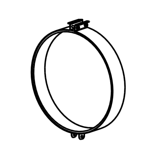 Крепежные хомуты для круглых каналов Крепежные хомуты для круглых каналов ФИКС (КХ)