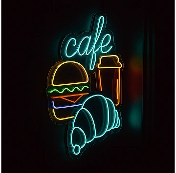 Неоновая вывеска LED-неон на заказ