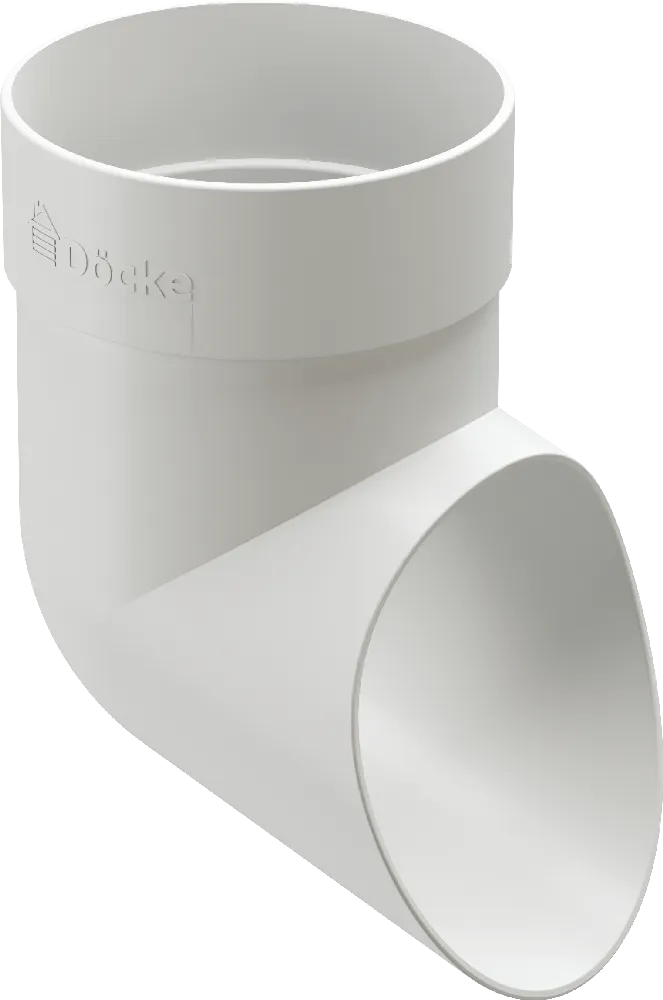 Наконечник d80 мм Docke Standard, Белый (RAL9003)