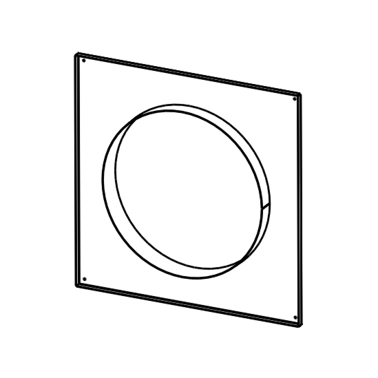 Плиты монтажные для вентиляторов ветрык (ВКК) Плиты монтажные для вентиляторов ветрык (ВКК) ПЛИТА-ВЕТРЫК (ПМ-ВКК)