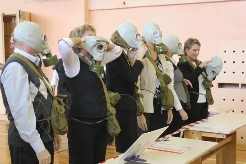 Обучение применению средств индивидуальной защиты