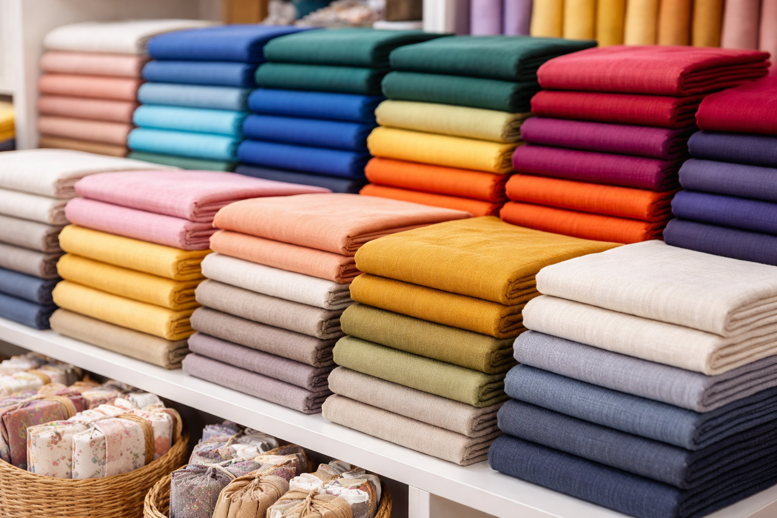 Ткани из Китая оптом готовы к отправке