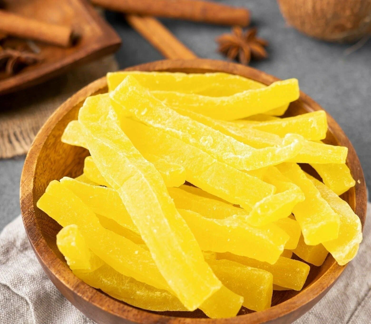 Папайя сушеная со вкусом Дыни, п/т