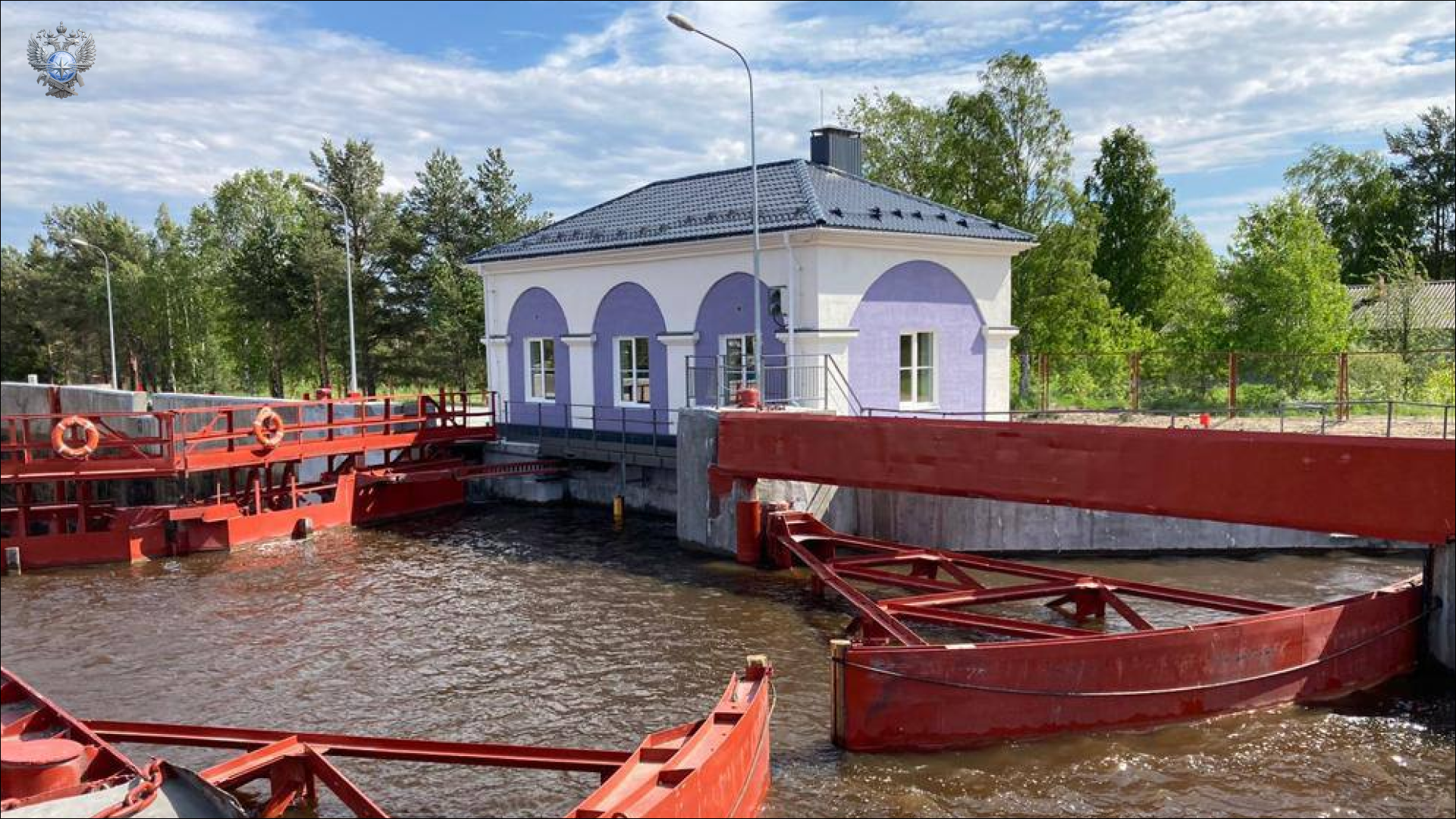 Шлюз №18 Беломорско-Балтийского канала готов на 90%