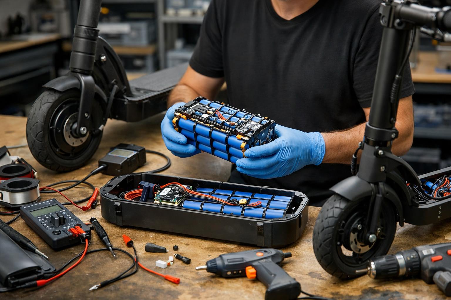 Сборка аккумуляторов для электросамокатов под заказ Сборка аккумуляторов для электросамокатов под заказ