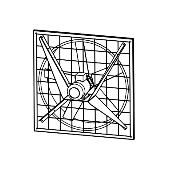 Вентиляторы осевые высоконапорные
