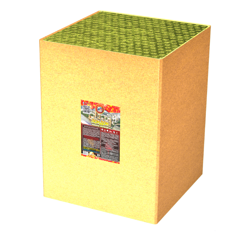 Салют 01935  Лондон (4 класс), 16 залпов, 4 калибр