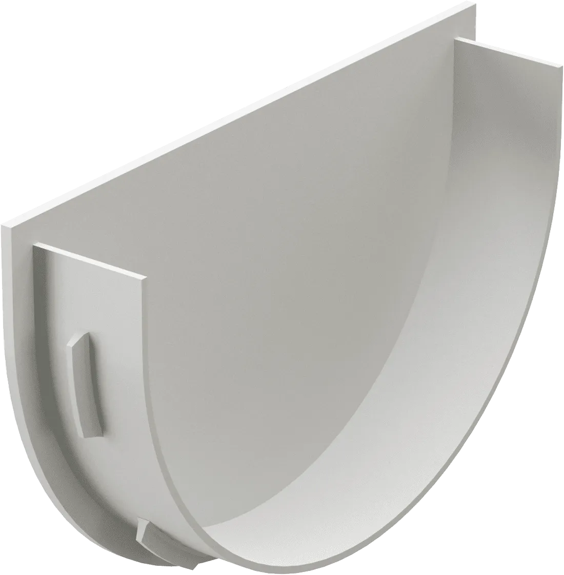 Заглушка воронки d120 мм Docke Premium, Пломбир (RAL9003)