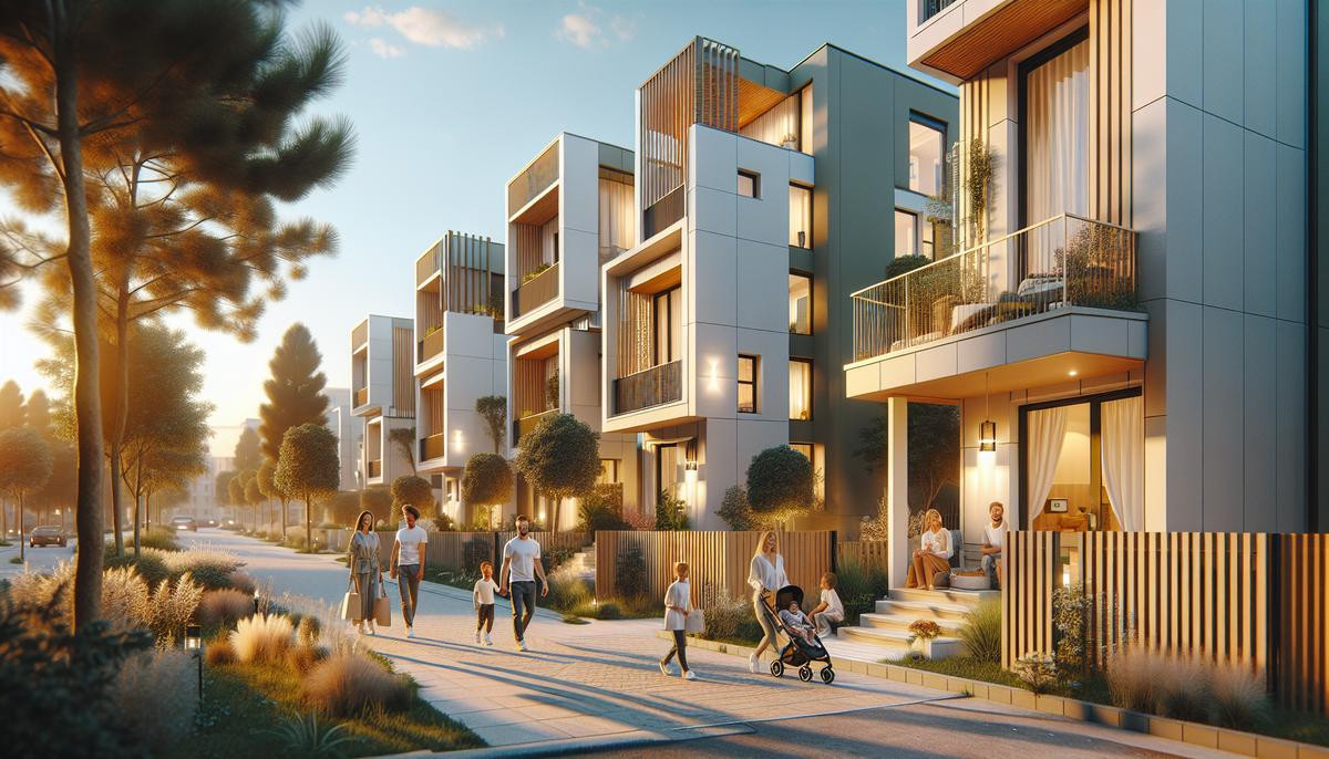 Таунхаусы в Батуми на фоне моря