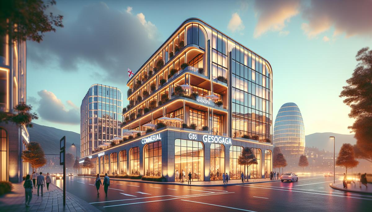 Коммерческая недвижимость в Батуми или Тбилиси на фоне городской застройки