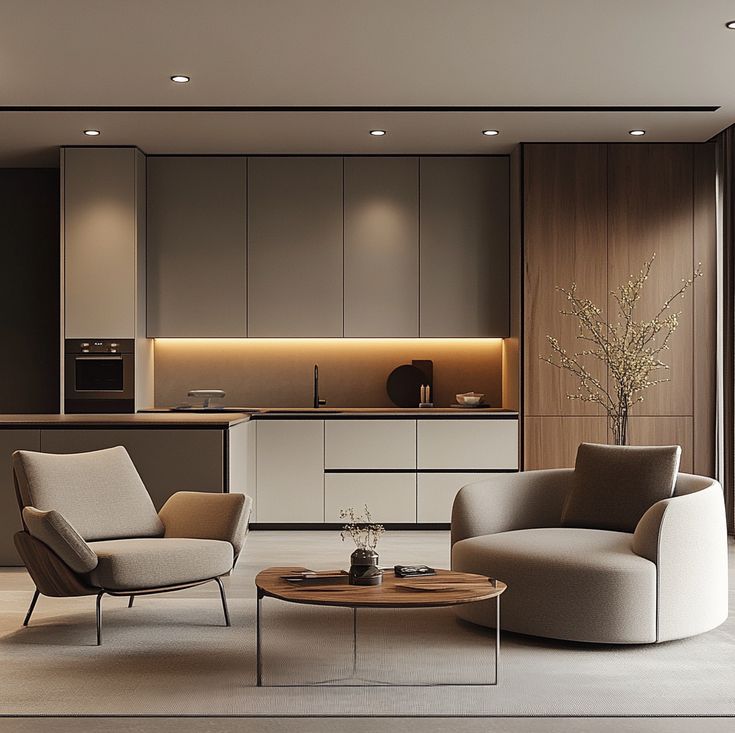 Современная кухня в дизайне интерьера в Москве