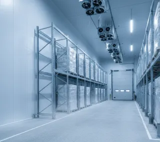 Холодильный склад «Морозко» — покрытие для камер −25°C за 9 дней