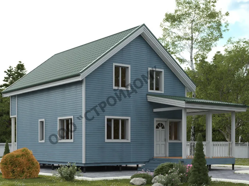 Каркасный Дом АЛТАЙ 8.5Х9