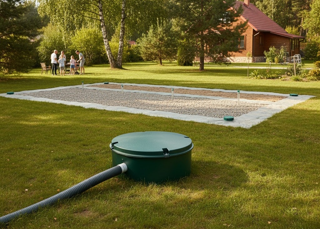Какой септик выбрать для частного дома с постоянным проживанием? Полное руководство