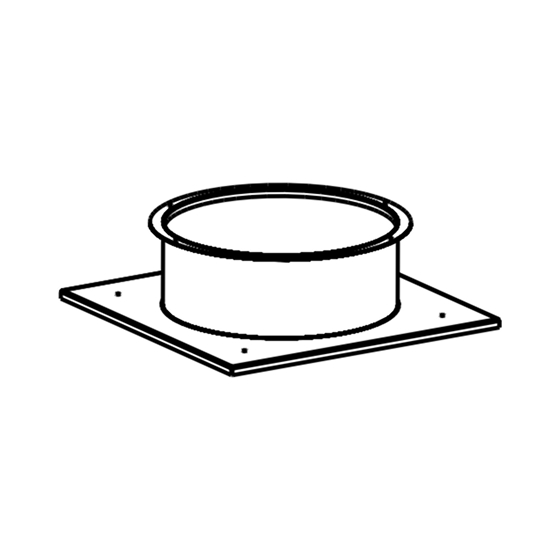 Переходники ПМ-ВКО для крышных вентиляторов Переходник ПМ-ВКО