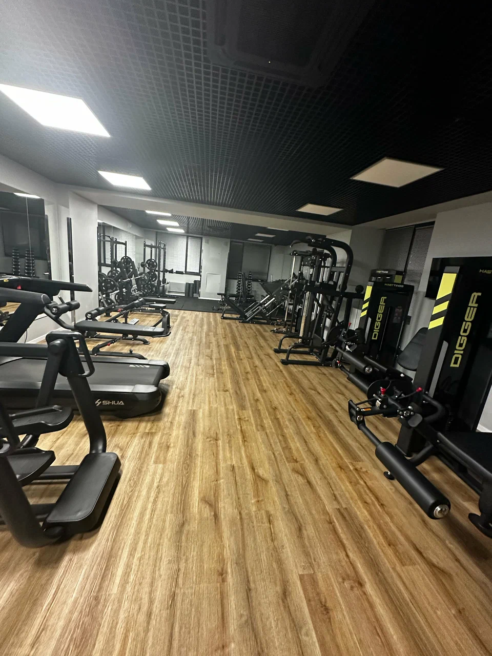 тренажерный зал в отеле Россиянка