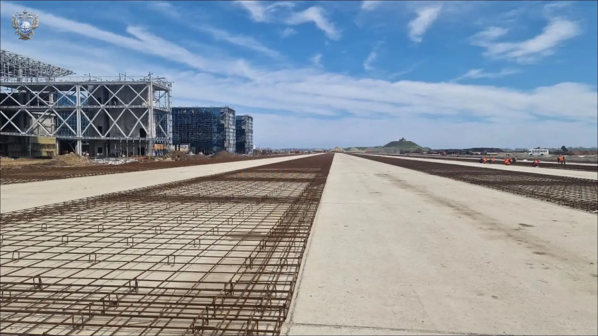 Продолжается реконструкция аэродромной инфраструктуры в аэропорту «Пашковский» Краснодарского края