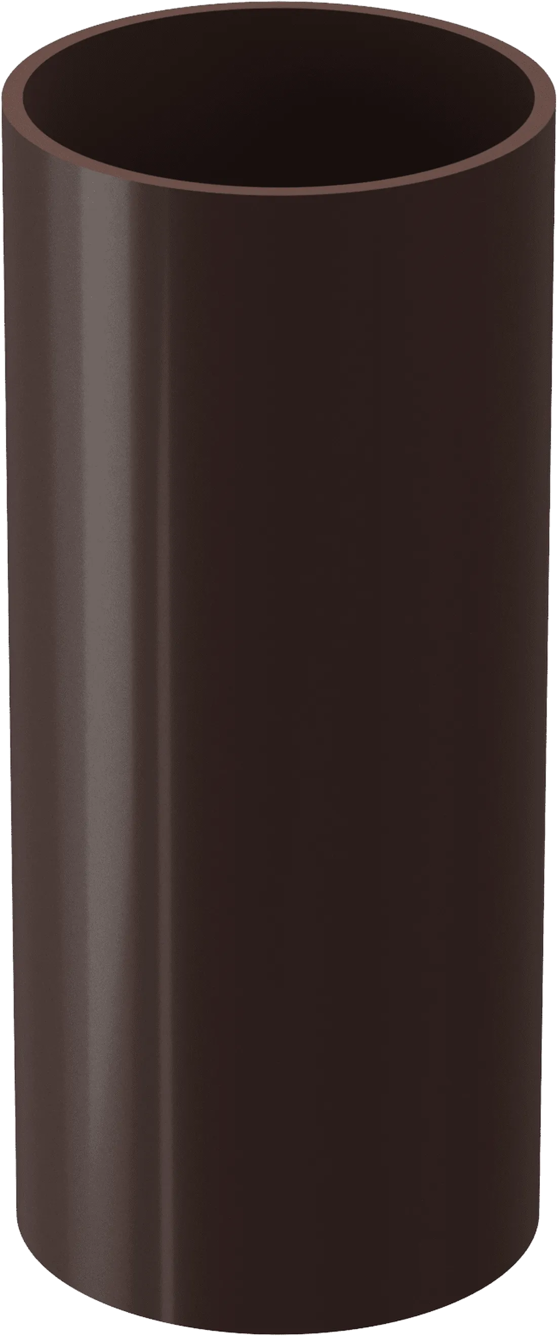 Труба водосточная d85 мм Docke Premium 3000 мм, Шоколад (RAL8519)