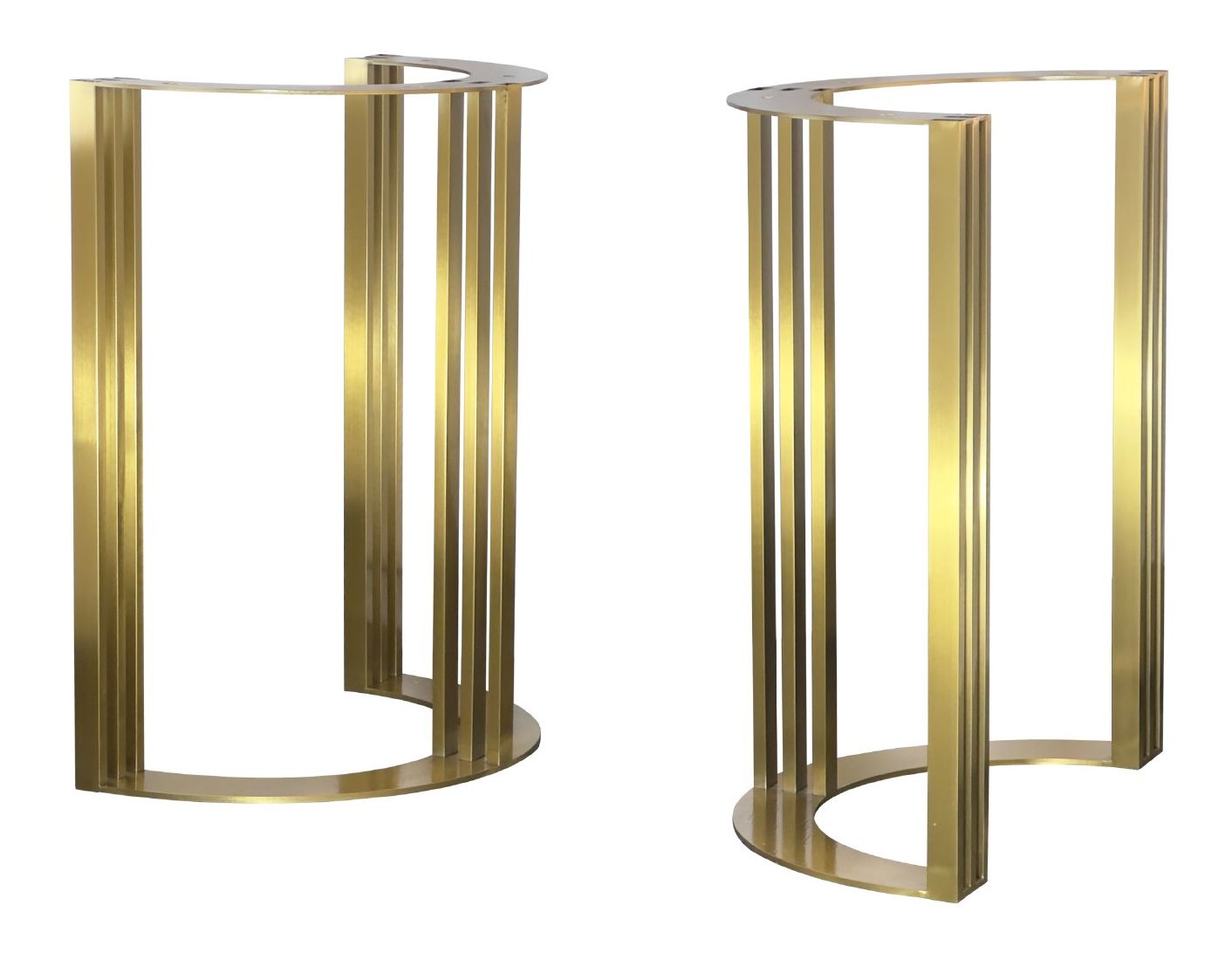 Подстолье золотое металлическое 2125 gold