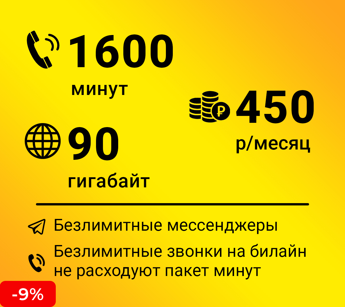 Дешевый безлимитный тариф