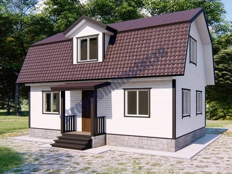 Каркасный дом ЕЛЕЦ 6Х9