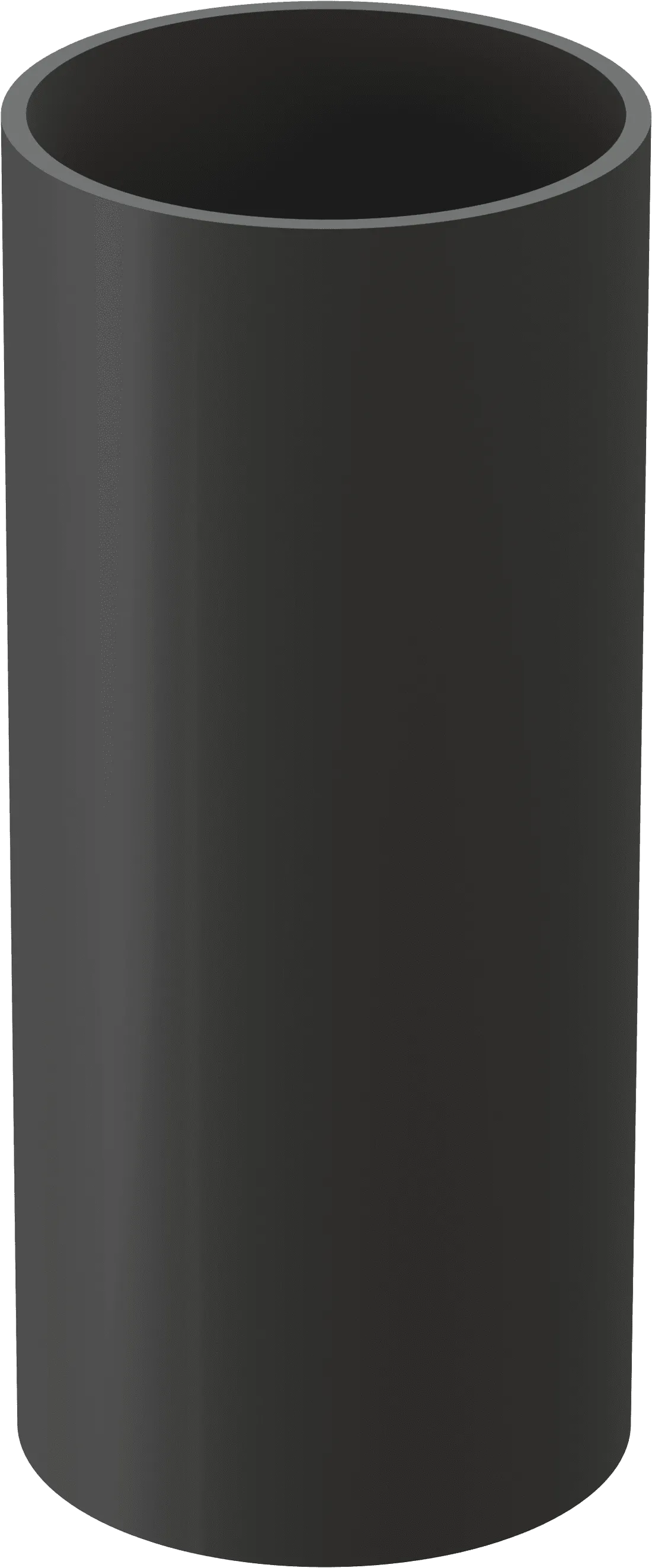 Труба водосточная d85 мм Docke Premium 3000 мм, Графит (RAL7024)