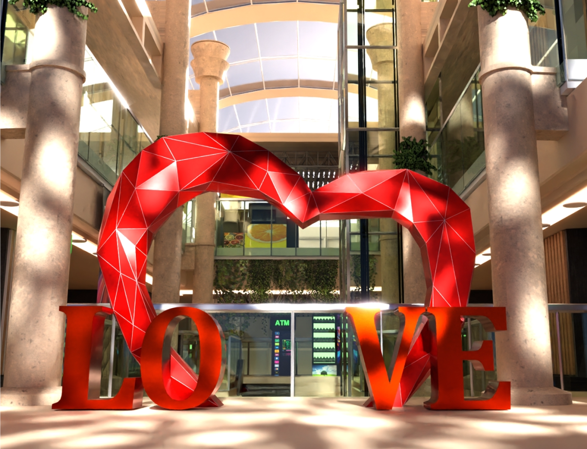 Медведь со щитом Полигональная фигура Медведь со щитом