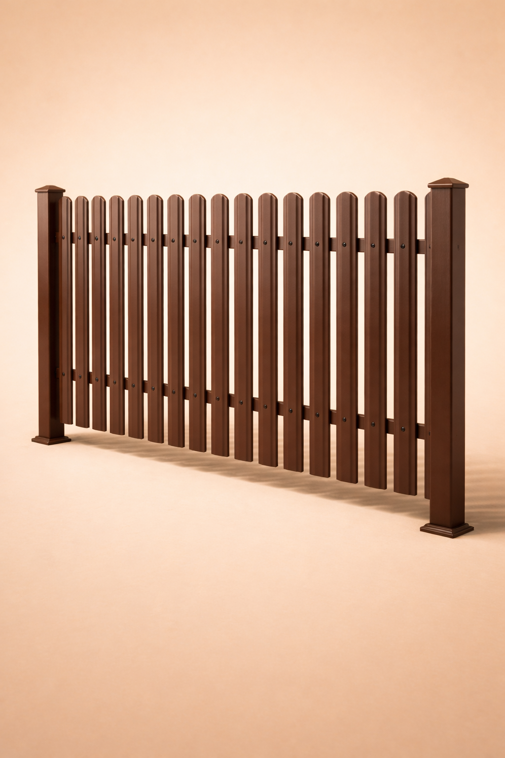 Установка забора из евроштакетника под ключ в Екатеринбурге и области Забор из евроштакетника на дачном участке