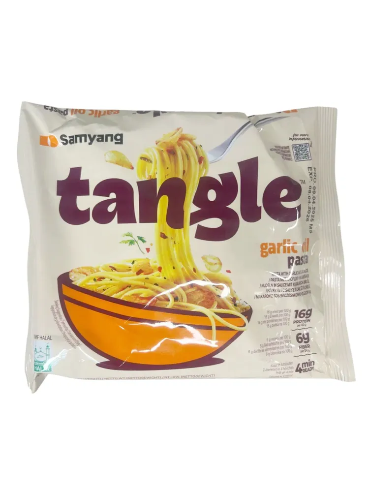Лапша TANGLE с чесночно-масляным соусом в магазине "МореЕшь"