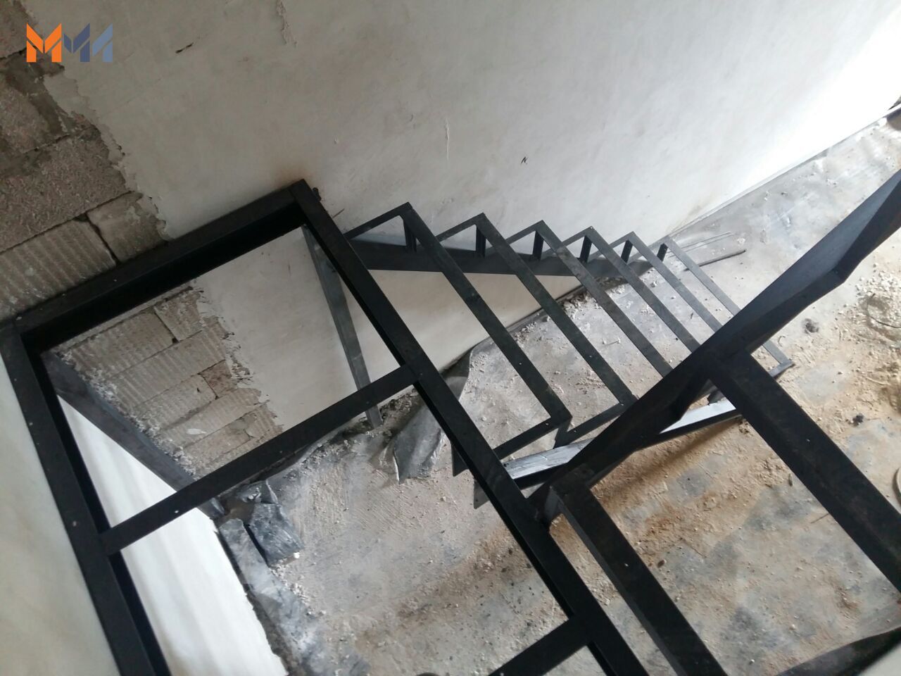Лестница с площадкой