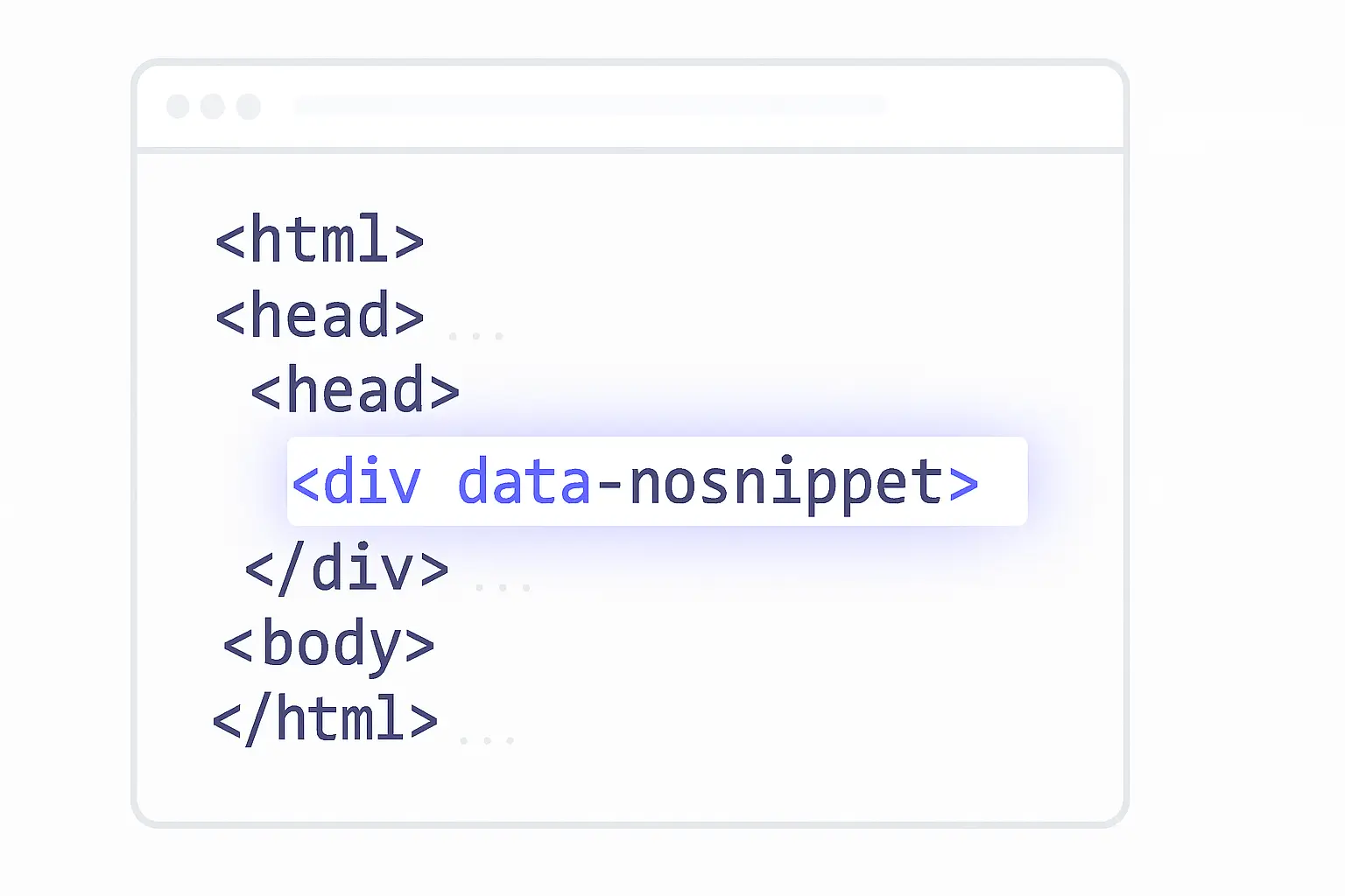 Что такое data-nosnippet фото
