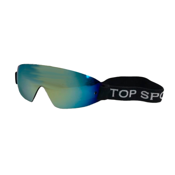 Очки парашютные TopSport blue mirror