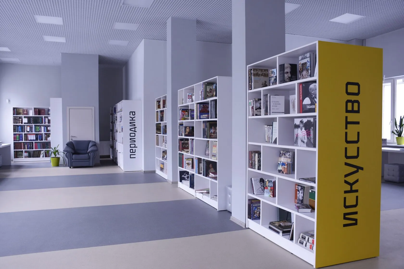 Брендирование интерьера магазина книг пример реализации