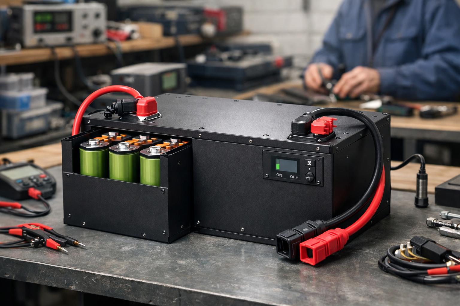 Сборка LiFePO4 48В на заказ - проект и тестирование Сборка LiFePO4 48В на заказ - проект и тестирование