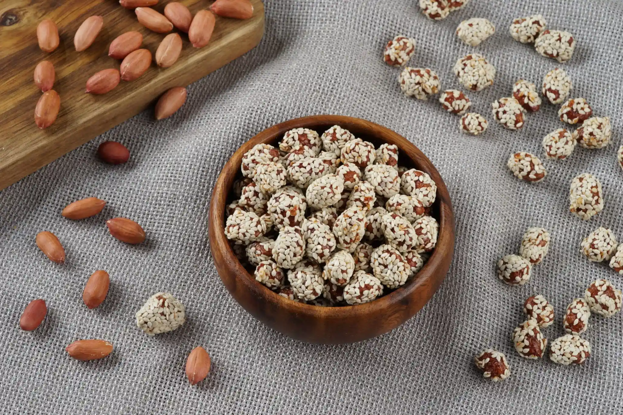 Арахис в кунжуте, вес