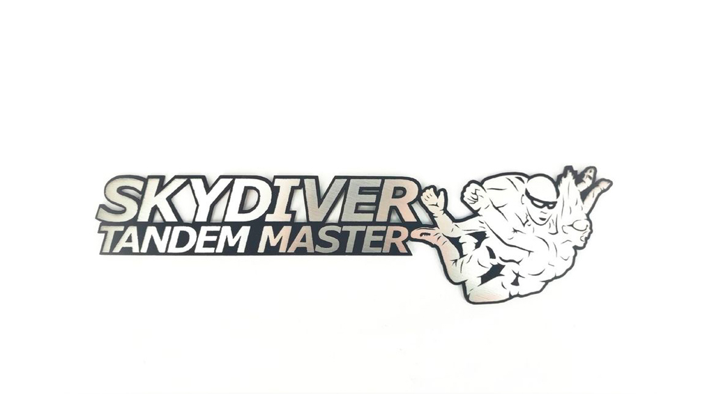 Шильдик на автомобиль TANDEM MASTER