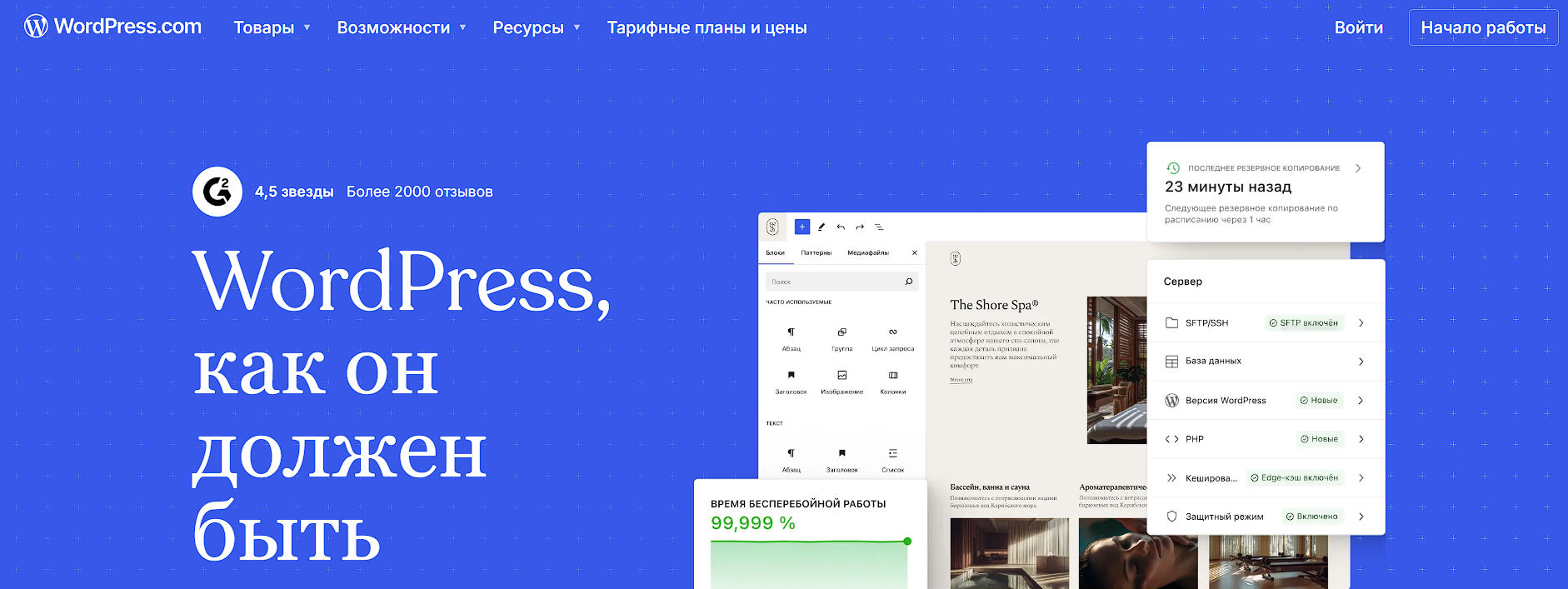 CMS wordpress фото