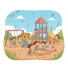 организуем праздник, день рождения на улице, на детской площадке