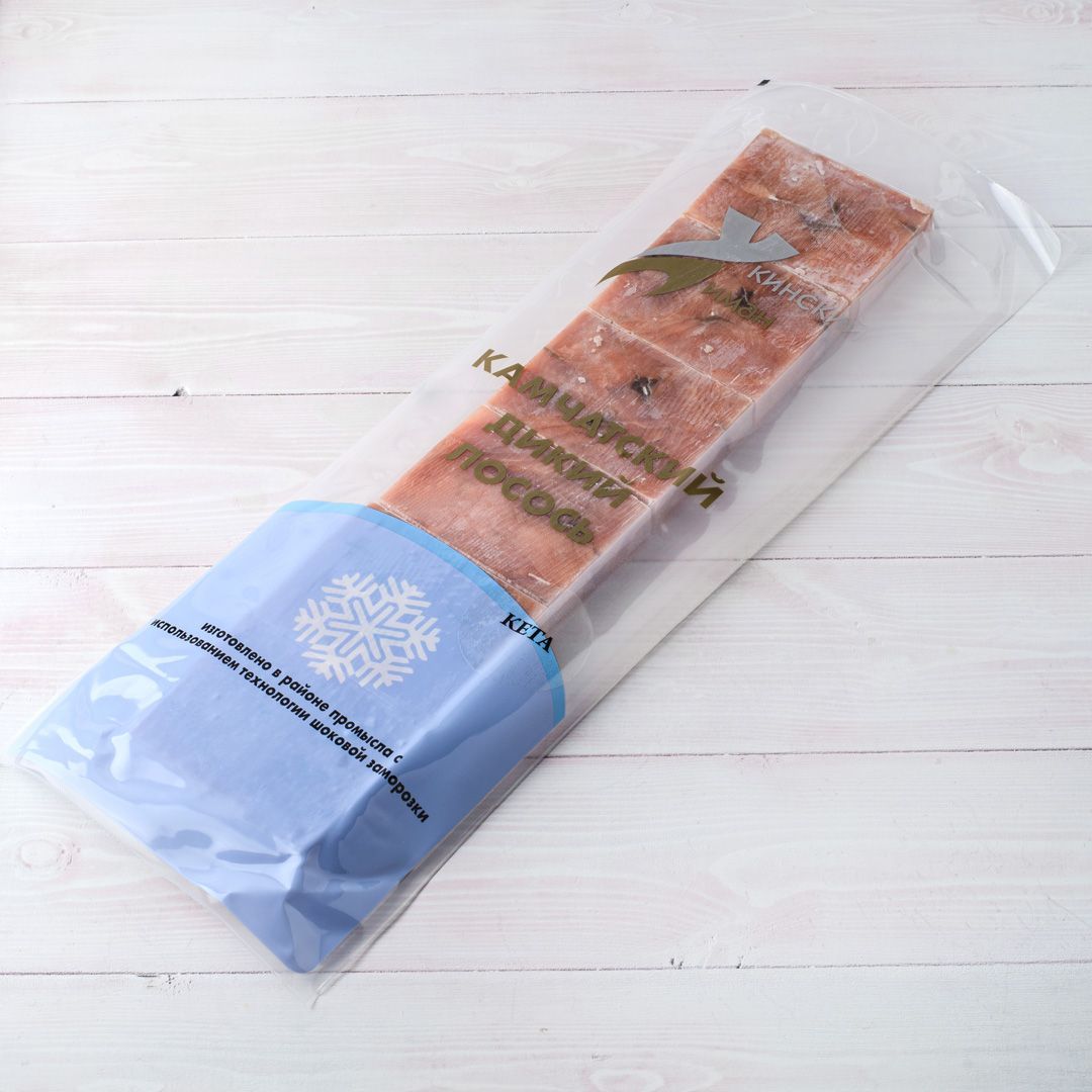 Филе кеты без кожи, 650гр в магазине "МореЕшь"