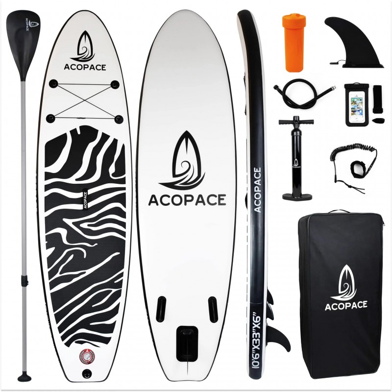 Сап борд ACOPACE SUP 10’6 черный